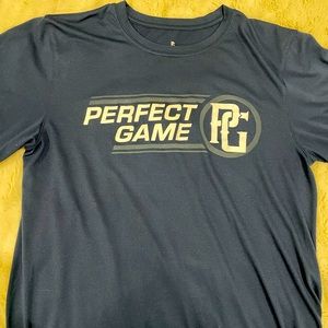 Perfect Game!!! Men’s navy blue  athletic t-shirt